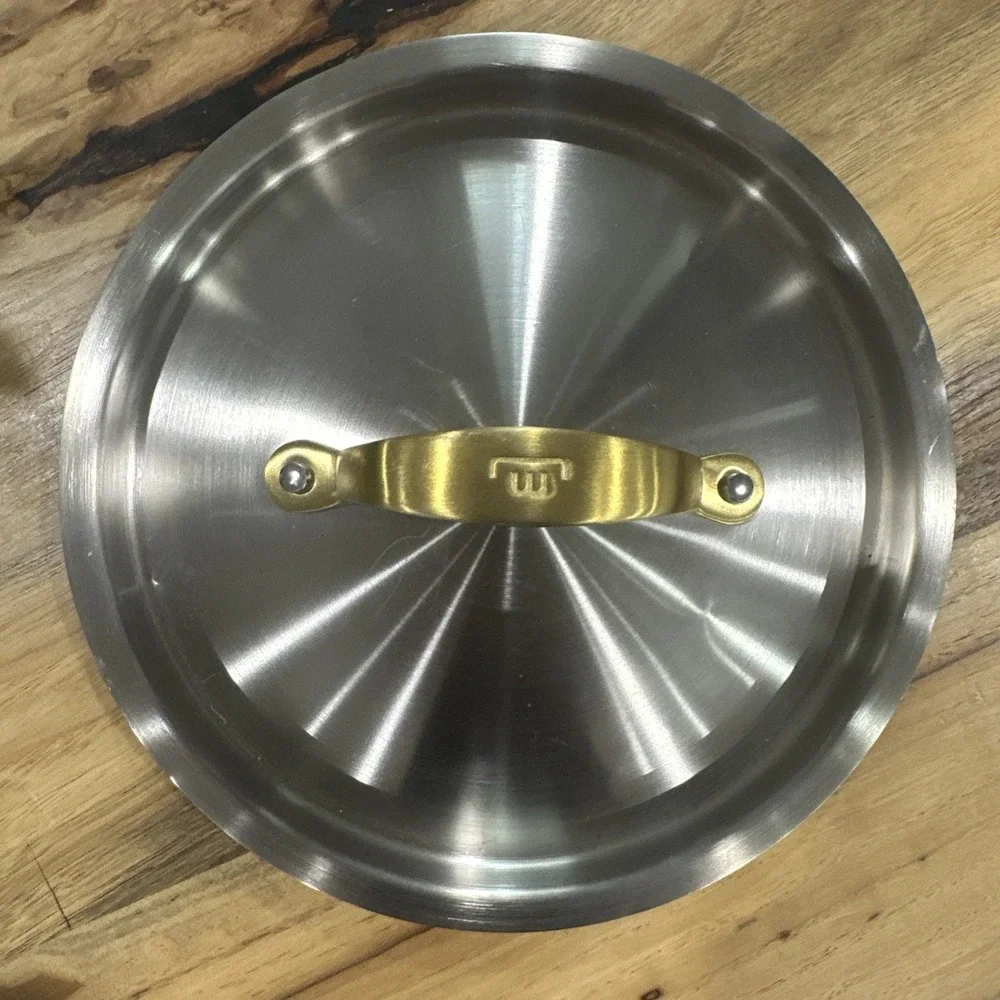 Made In 4 qt Ceramic Coated Stainless Steel Saucepan, Ind/Ele/Gas w/ Lid‎